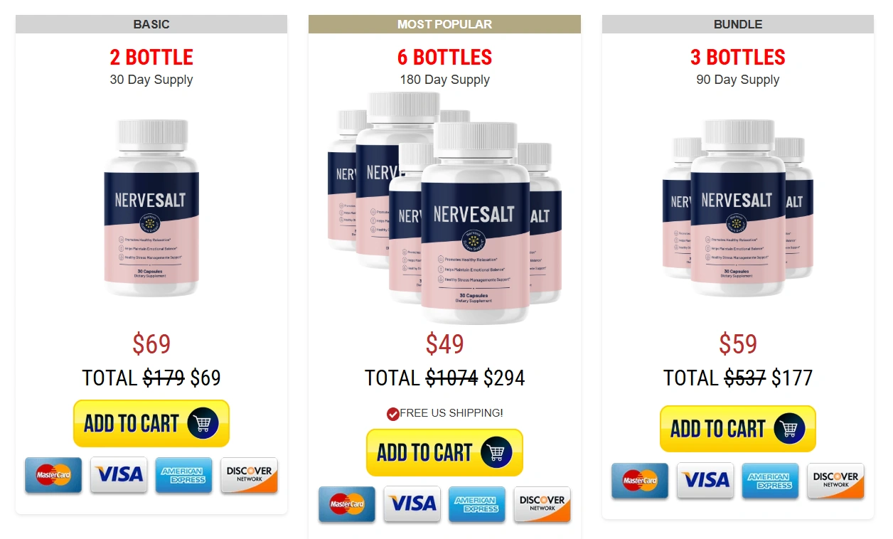 NerveSalt Price